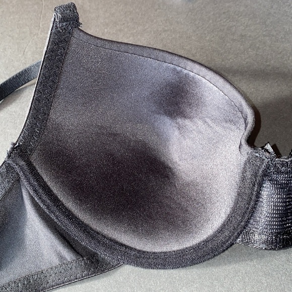 34B Coco Lingerie dark Black Underwire Bra No PushUp separate cups Quality - Picture 6 of 13